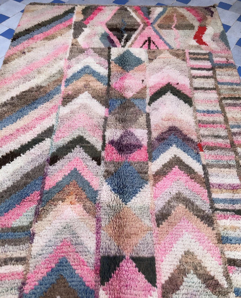 Vintage Berber Rug "Shokran"