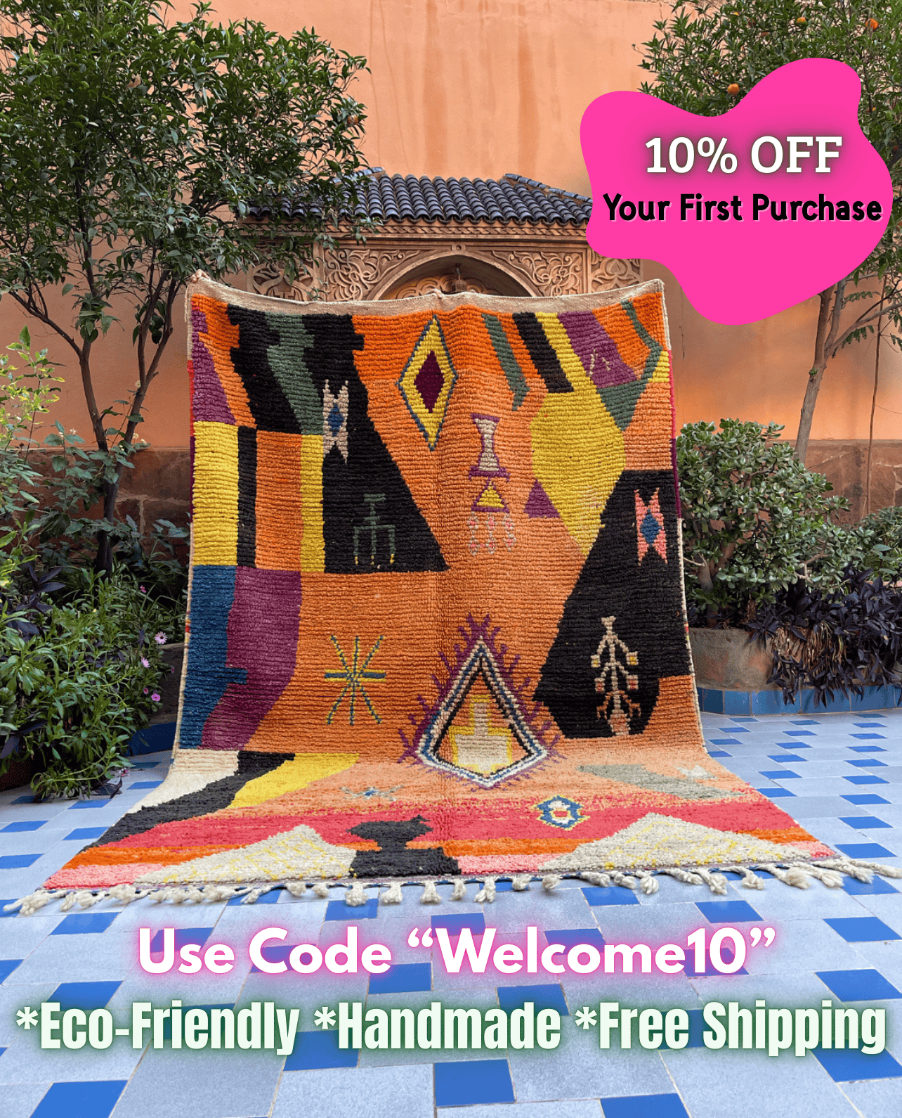 Berber Rug "Medley"