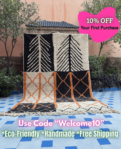 Vintage Berber Rug "Gwafa"