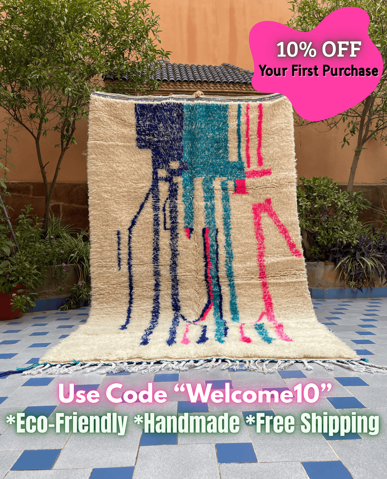 Berber Rug "Marley"