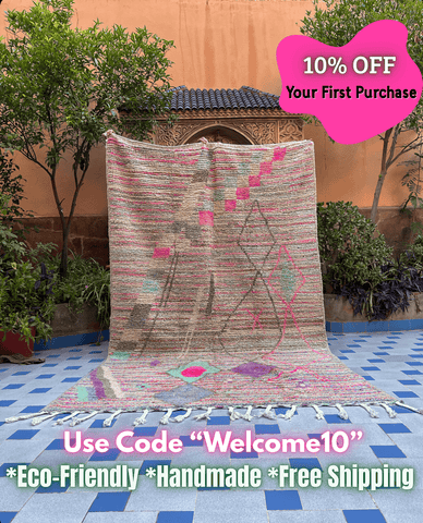 Vintage Berber Rug "Habbu"