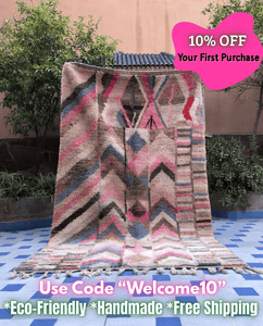 Vintage Berber Rug "Shokran"