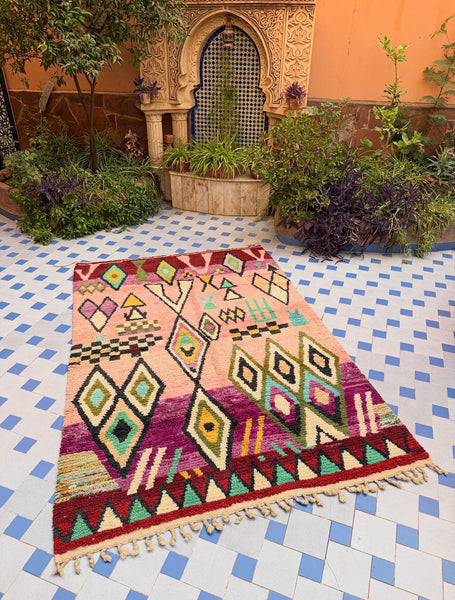 Vintage Berber Rug "Habbu"