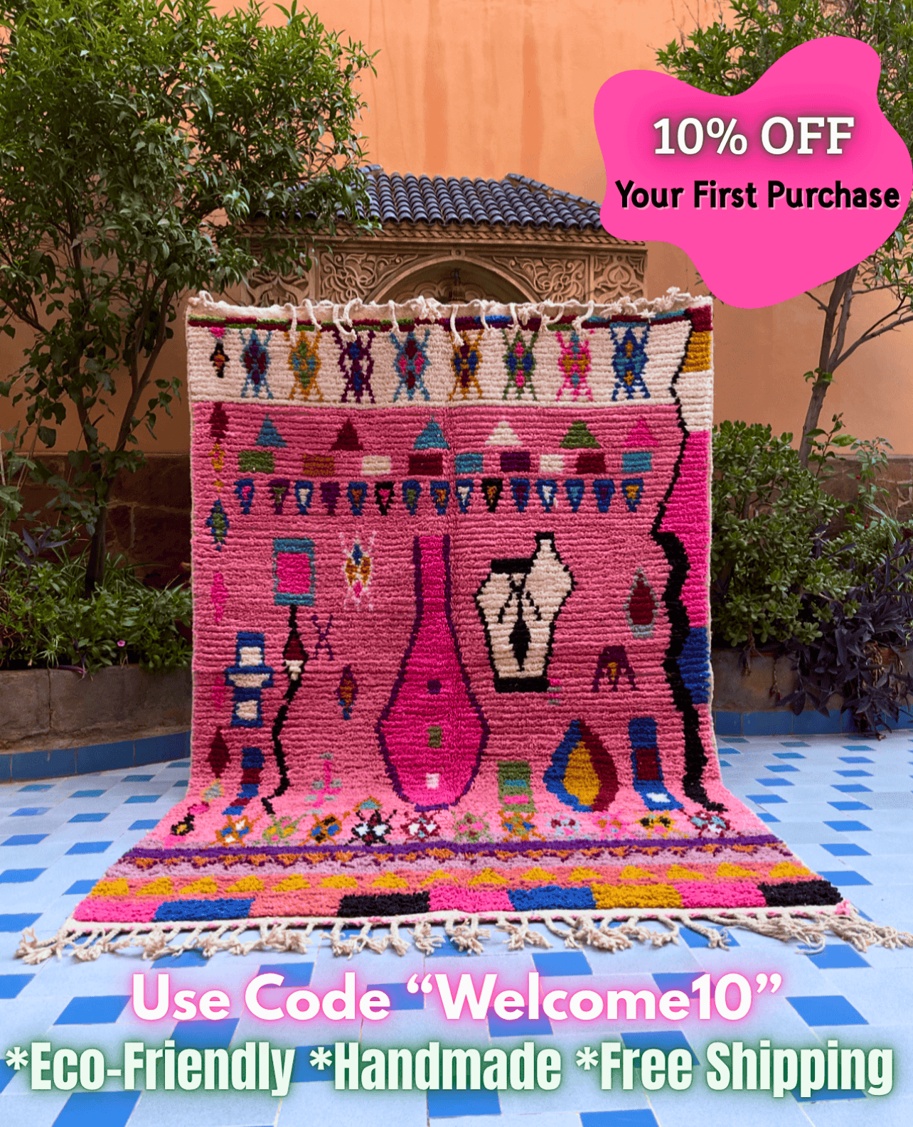 Berber Rug "Boujaad"