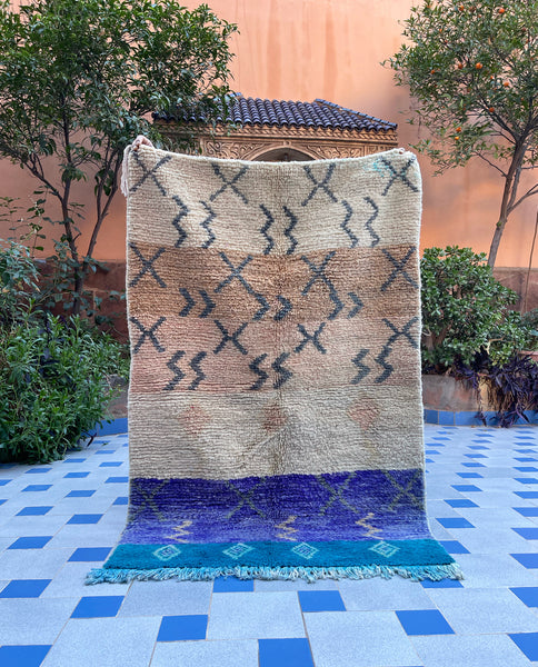 Vintage Berber Rug "Oasis"